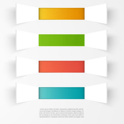 background squares set web design vector image