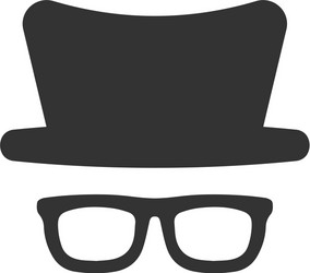 cyber hacker icon vector image