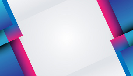 geometric abstract background with colorful edges vector image