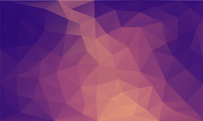low poly triangular shape background vector image