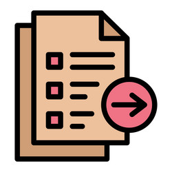 files sending icon design vector image