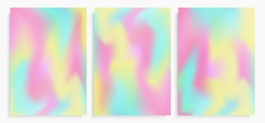 retro 00s backgrounds with halftone on the vivid vector image