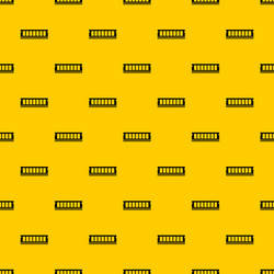 dvd ram module for personal computer pattern vector image