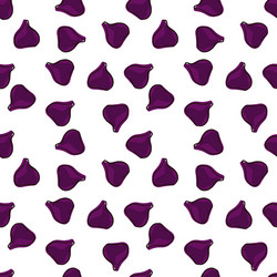 isolated seamless pattern with random little vector image