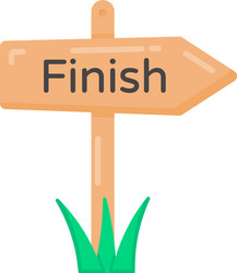 Finish line Royalty Free Vector Image - VectorStock