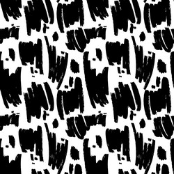 hand drawn abstract seamless pattern vector image