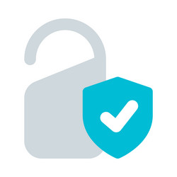 secure price tag with encryption vector image