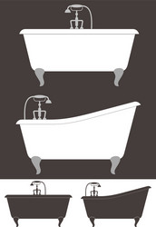 Bathroom isometric set controlled shower washing Vector Image