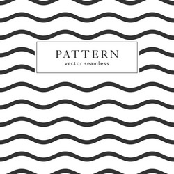 Geometric Waves Pattern vector image
