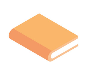 isometric textbook education Vector Image