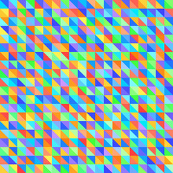 triangle pattern seamless geometric background vector image