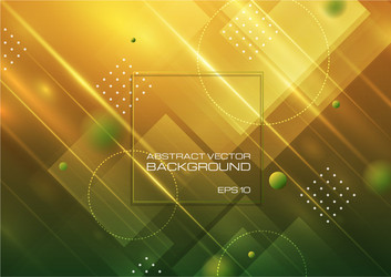 abstract geometric shapes on gradient background vector image