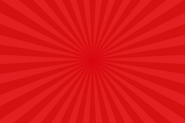 red rays background with abstract radial design vector image