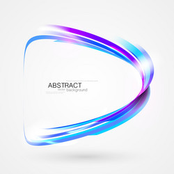 Dynamic Abstract Wave Background vector image