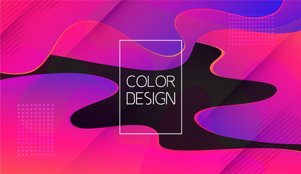 moving colorful abstract background dynamic vector image