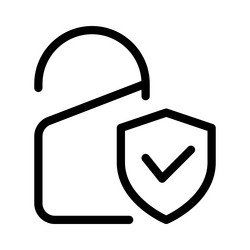secure price tag with encryption vector image