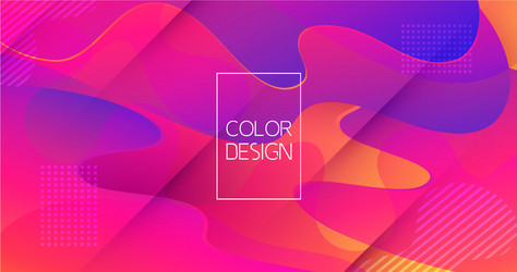 moving colorful abstract background dynamic vector image