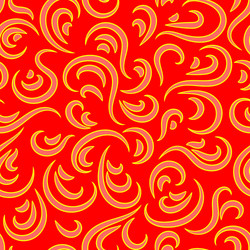 seamless background from curl ornament vector image