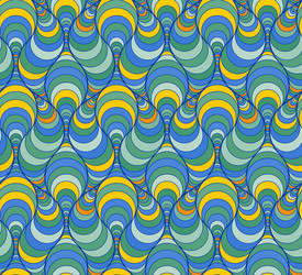abstract pattern with lined figures vector image