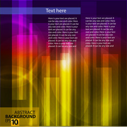 Dynamic Color Abstract Background vector image
