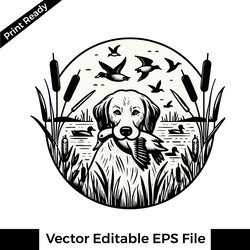 ai-generated brittany spaniel hunting dog agile Vector Image