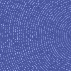 binary code blue background vector image