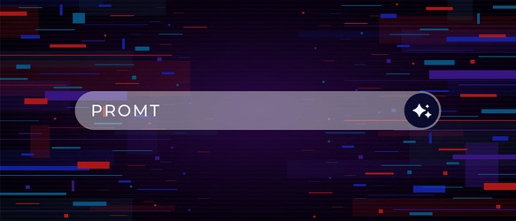 ai interface design featuring advanced artificial vector image