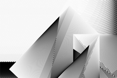 rgb abstract halftone lines dynamic background vector image