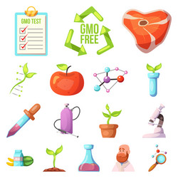 isolated object of and symbol set s vector image