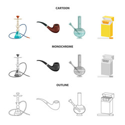 isolated object refuse and stop symbol vector image