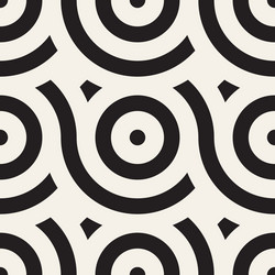 Geometric Circle Pattern vector image