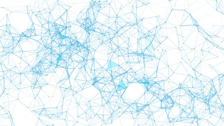 Abstract technology lines pattern network vector