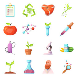 isolated object of and symbol set ve vector image