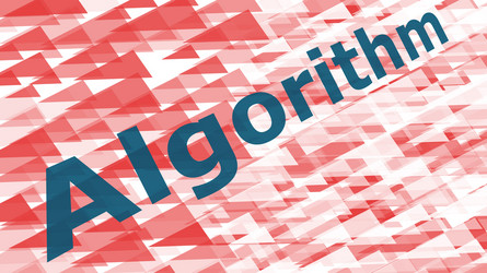 big data algorithm new software conception vector image