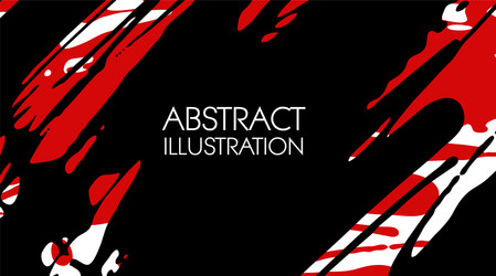 Dynamic Ink Splatter Background vector image