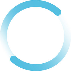 web or internet progress loader circle icon vector image