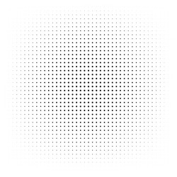 halftone element circular pattern vector image
