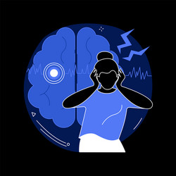 Stroke abstract concept Royalty Free Vector Image