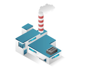 3d isometric flat concept view of oil and gas vector image