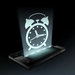 alarm clock icon vector