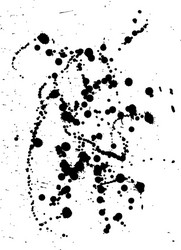abstract grunge blobs background vector image