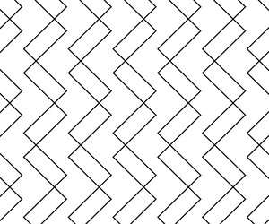 wave line and wavy zigzag pattern lines abstract vector image