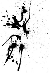 abstract grunge blobs background vector image