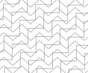 wave line and wavy zigzag pattern lines abstract vector image
