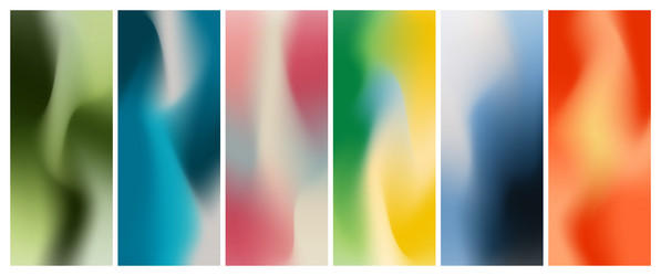 wavy gradient mesh background vector image