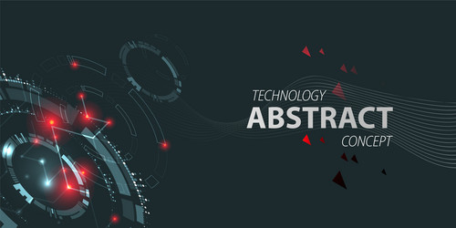 Tech Circuit Technology Abstract vector image