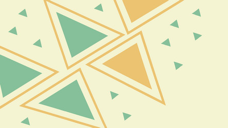 dynamic corner geometric triangle design vector image