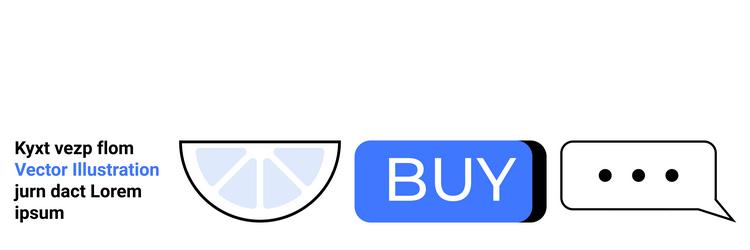 modern digital interface elements with icons for e vector image