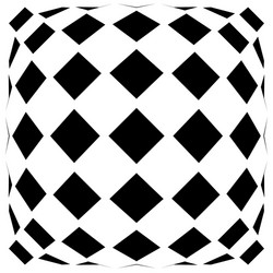 distorted mesh grid geometric element irregular vector image