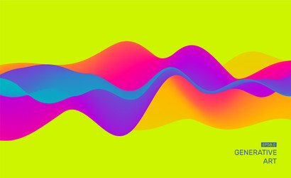 abstract background with dynamic effect vector image